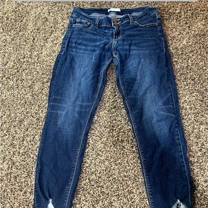 Daytrip Blue Skinny Jeans with Tapered Leg